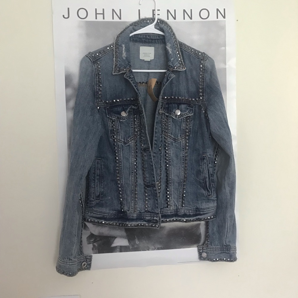 American eagle studded jacket